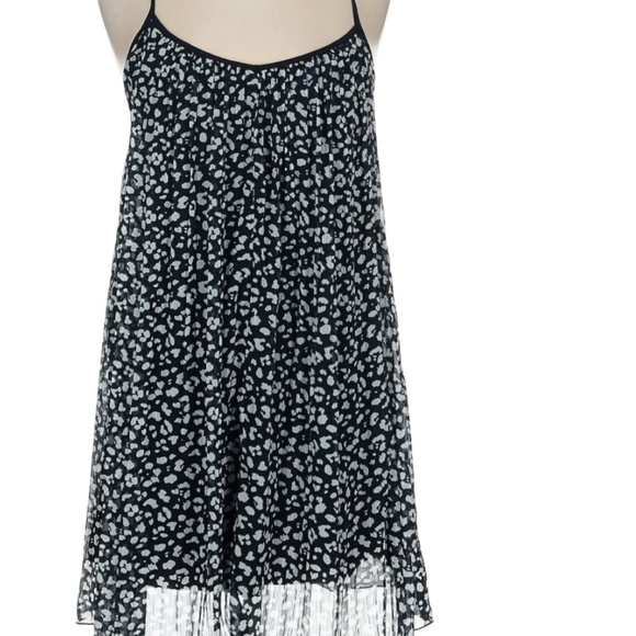 Abercrombie & Fitch Womens Black and White Leopard Print Mini Dress - Size S - Picture 5 of 7